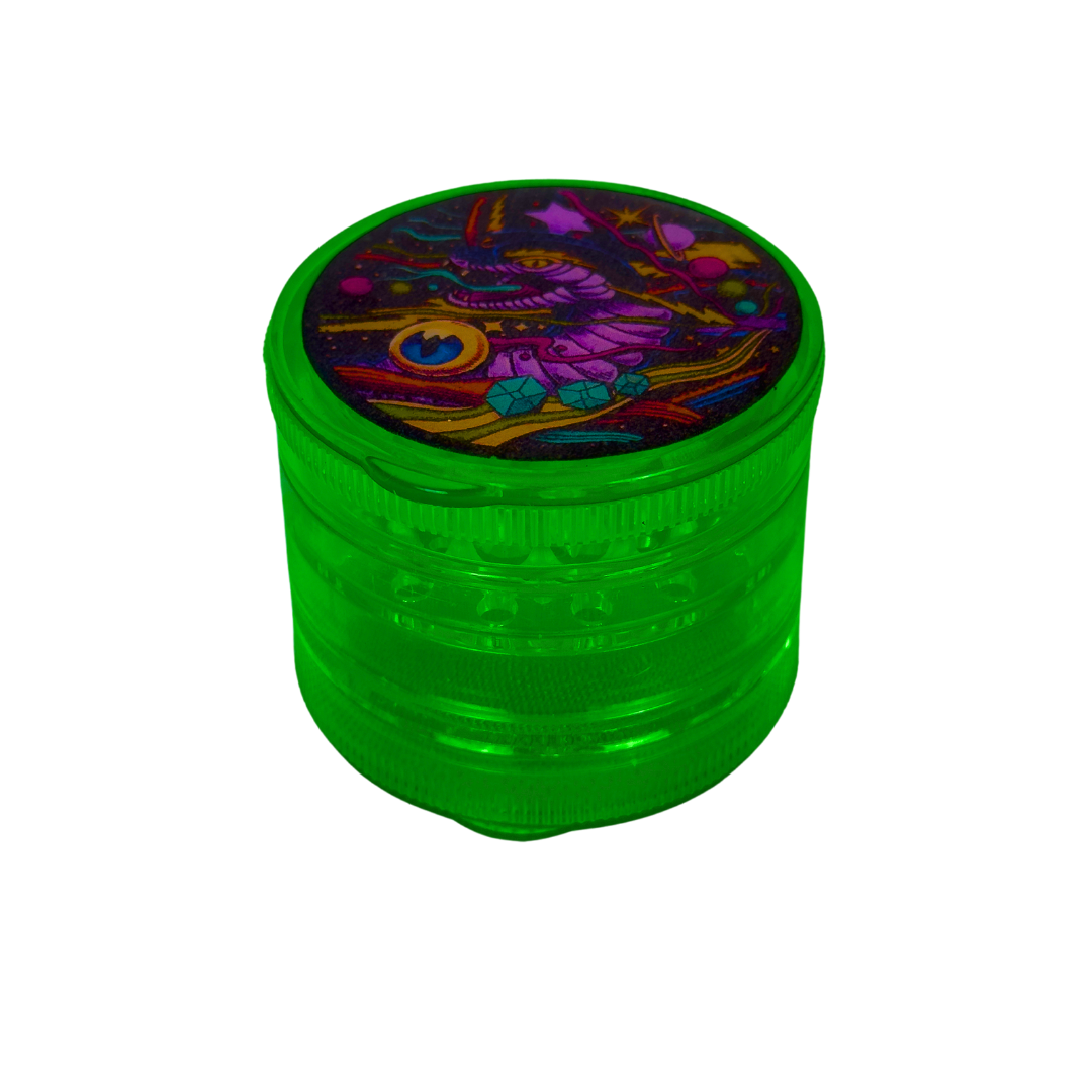 Grinder de acrílico "Serpiente cosmica"